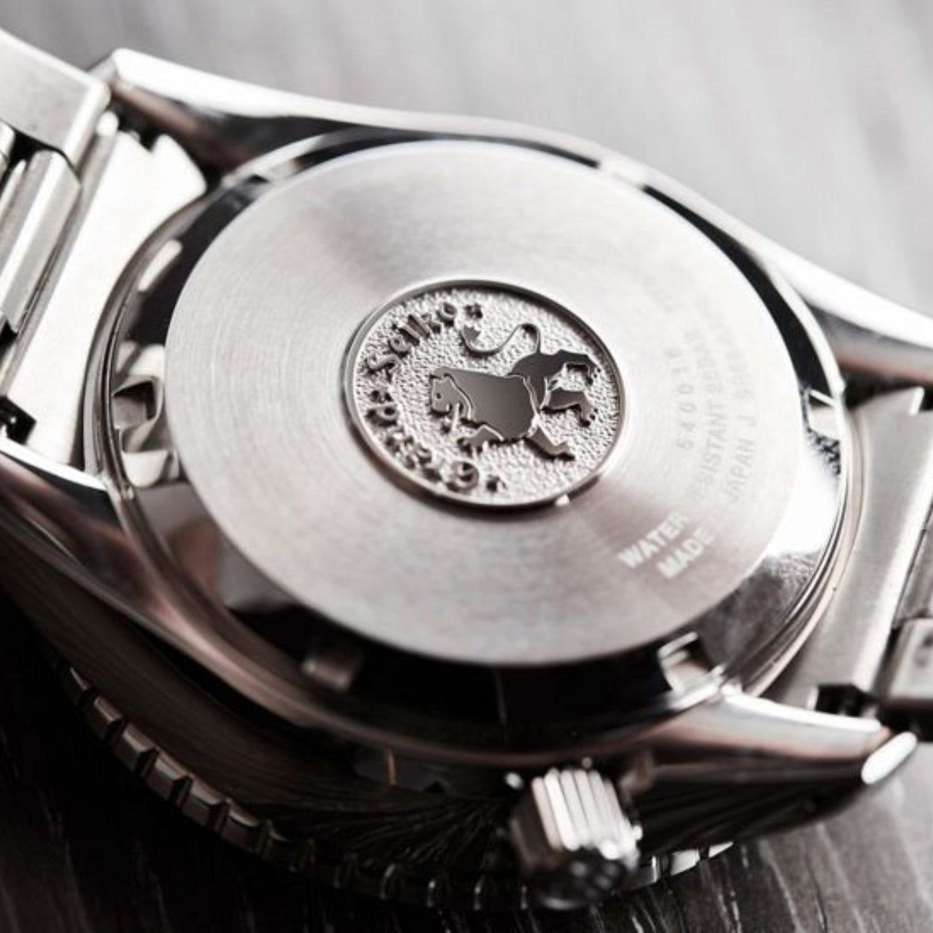 Grand Seiko Sport SBGE215 Black Dial Titanium GMT Automatic Watch 44mm