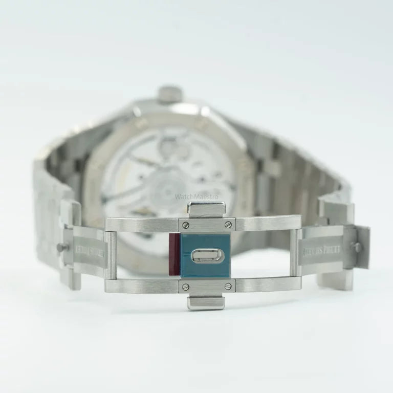 Audemars Piguet Royal Oak 41mm Black Tapisserie Dial Stainless Steel Automatic Men’s Watch 15510ST.OO.1320ST.07 | Luxero