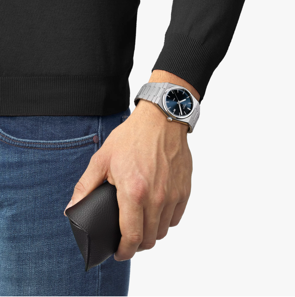 Tissot PRX Quartz Blue Dial Men's Watch T137.410.11.041.00