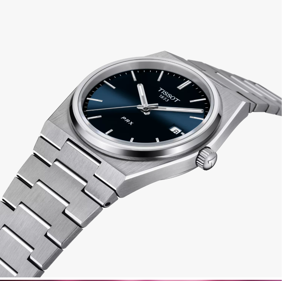 Tissot PRX Quartz Blue Dial Men's Watch T137.410.11.041.00
