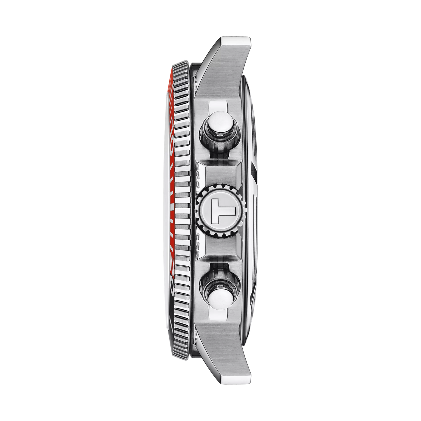Tissot Seastar 1000 Chronograph Quartz Dive Watch with Black Dial & Red Bezel T120.417.11.051.01