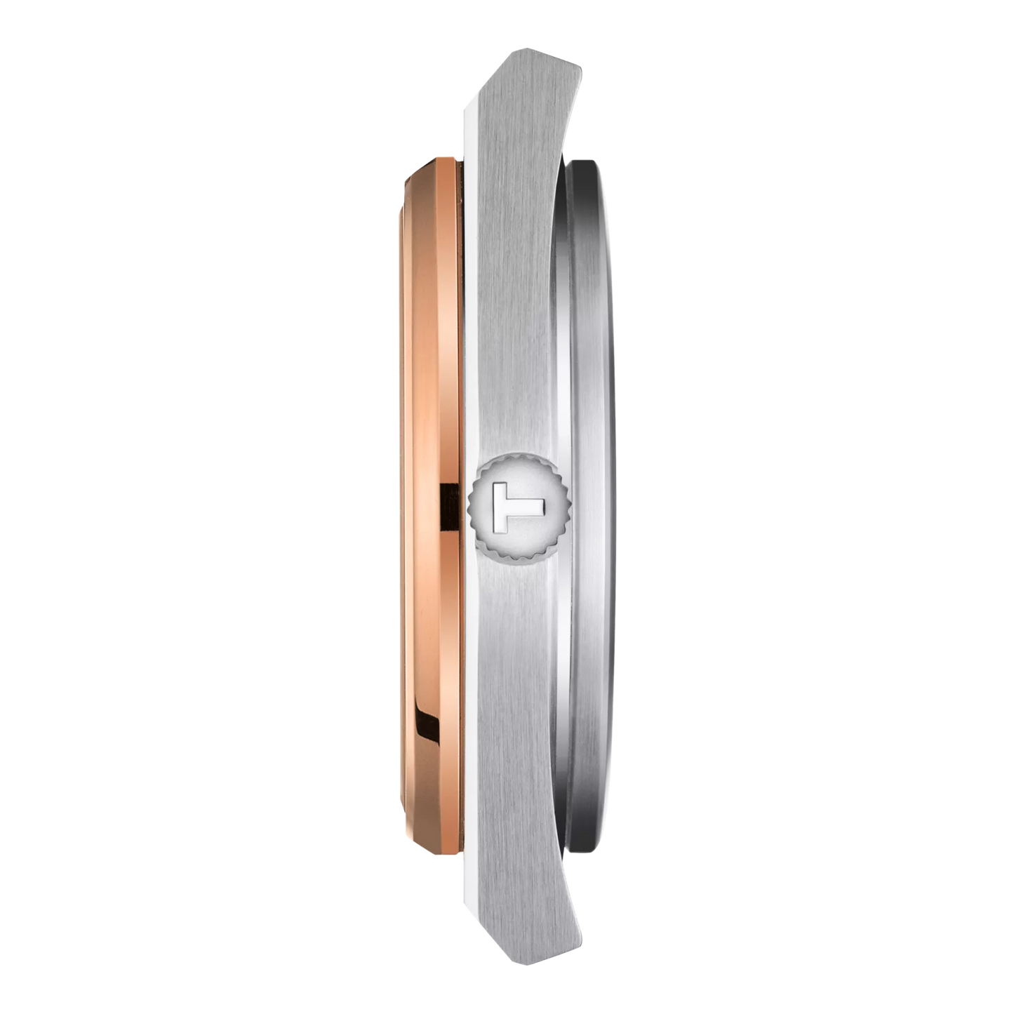 Tissot PRX Powermatic 80 Silver Dial Two-Tone Rose Gold Stainless Steel Men's Watch T137.407.21.031.00