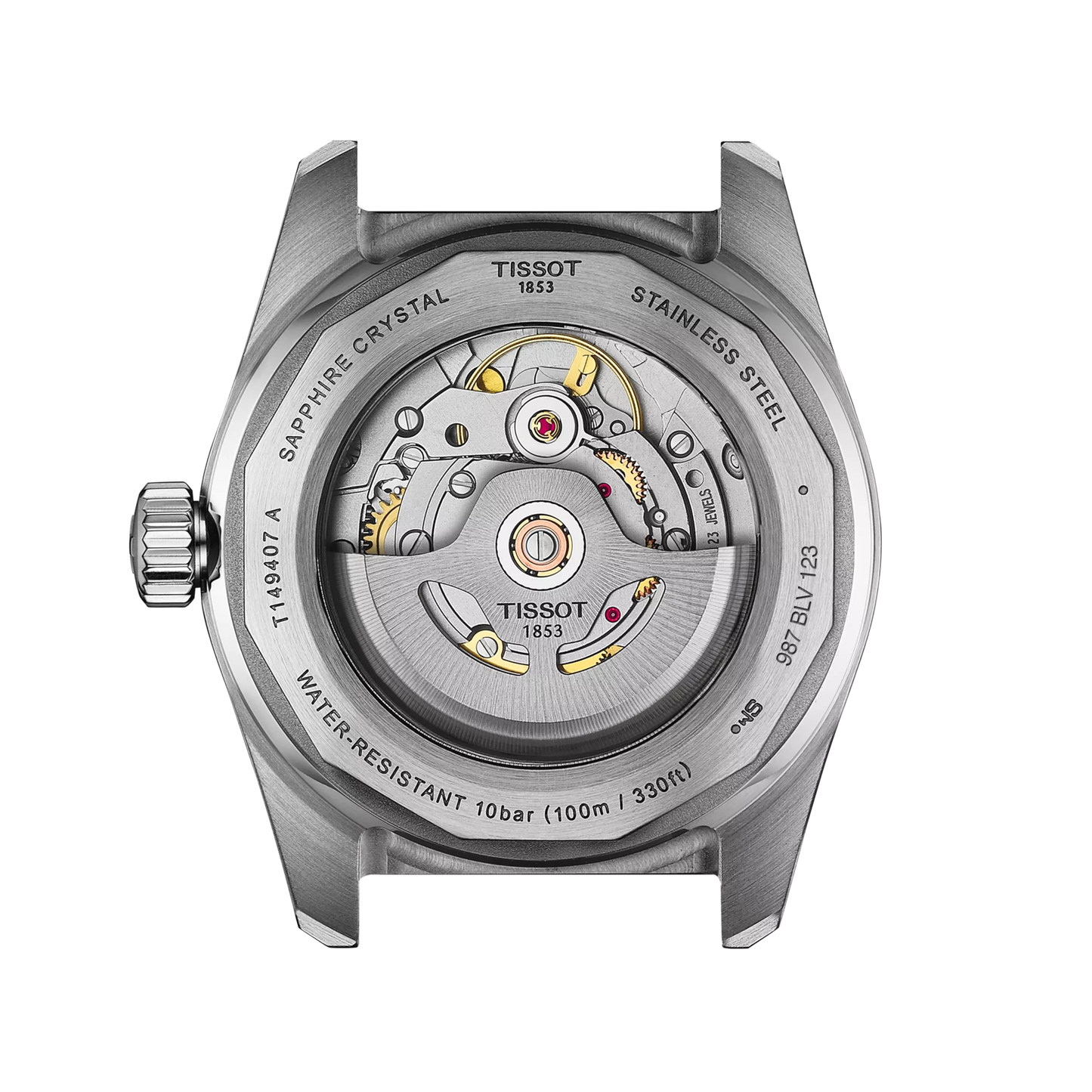 Tissot PR516 Powermatic 80 Automatic White Dial Two-Tone Stainless Steel Men's Watch T149.407.22.011.00
