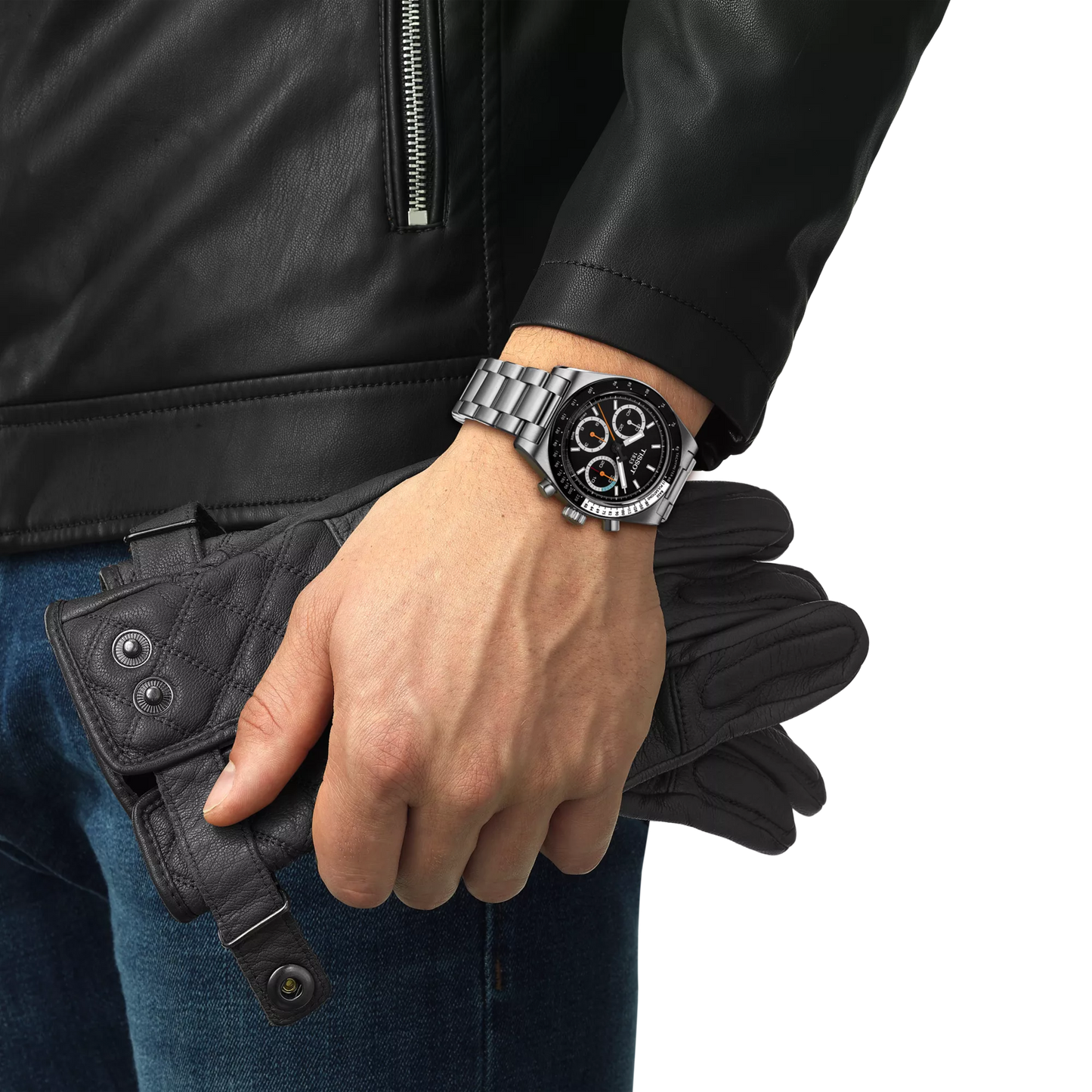 Tissot T-Sport Hand Wind Chronograph Black Dial Men's Watch T149.459.21.051.00