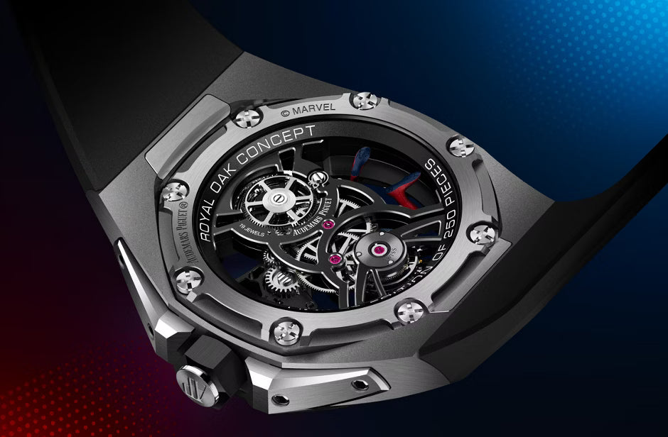 Audemars Piguet Royal Oak Concept Tourbillon Hand Wind Transparent Dial Titanium Men’s Watch 26631IO.OO.D002CA.01