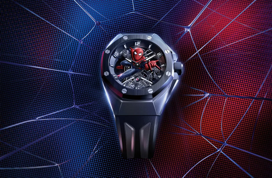 Audemars Piguet Royal Oak Concept Tourbillon Hand Wind Transparent Dial Titanium Men’s Watch 26631IO.OO.D002CA.01