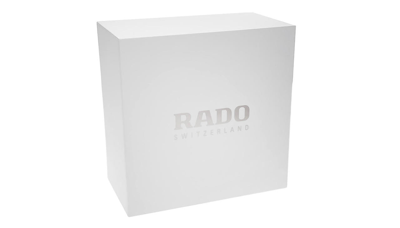 Rado R33101203 – Men's Golden Horse Automatic Watch, 41mm Stainless Steel Case with Blue Dial, Plasma Ceramic Bezel, 80-Hour Power Reserve