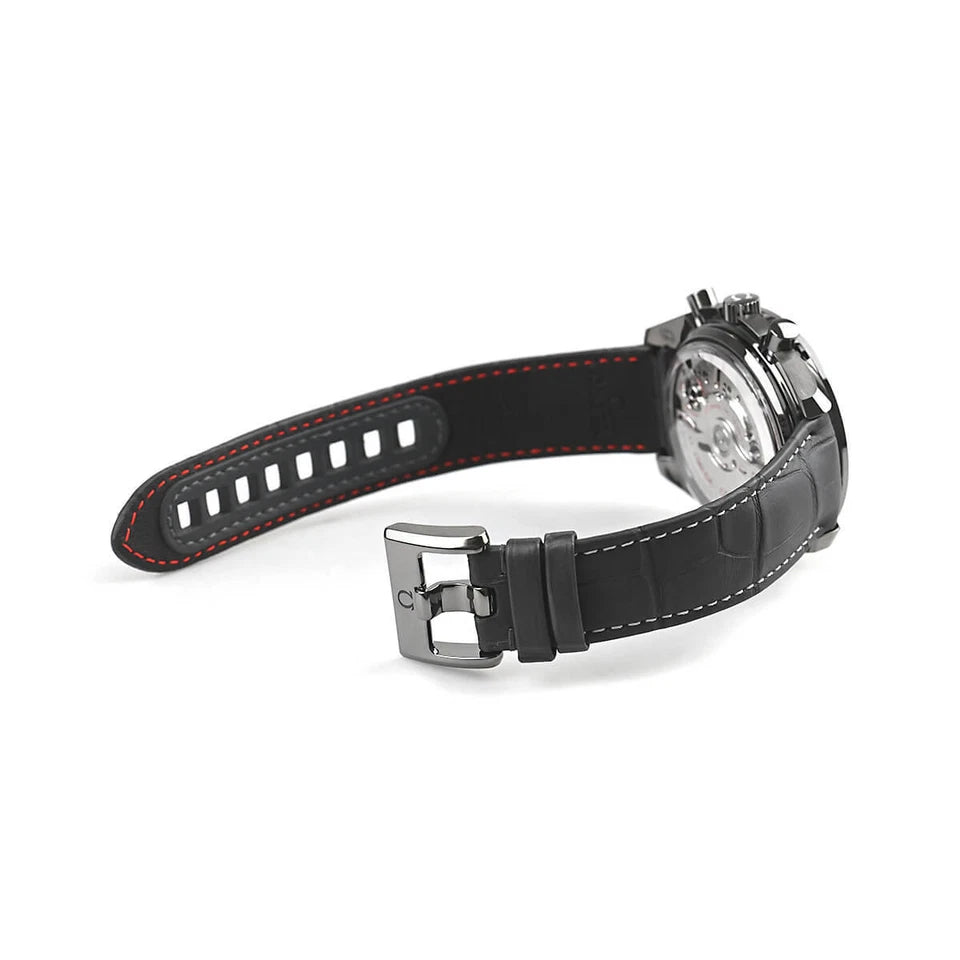 Omega Speedmaster 44.25mm Grey Ceramic Chronograph Platinum Dial Automatic Men’s Watch 311.93.44.51.99.001 | Luxero