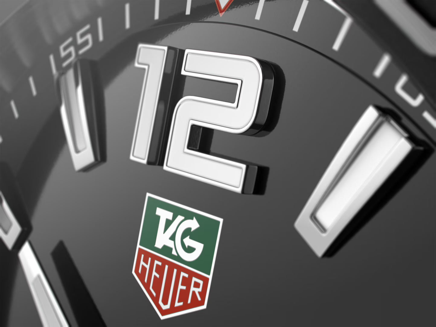 Tag Heuer Formula 1 WAZ1110.FT8023 – Men's 41mm Stainless Steel Quartz Sport Watch with Black Dial, Titanium Carbide Bezel & Rubber Strap