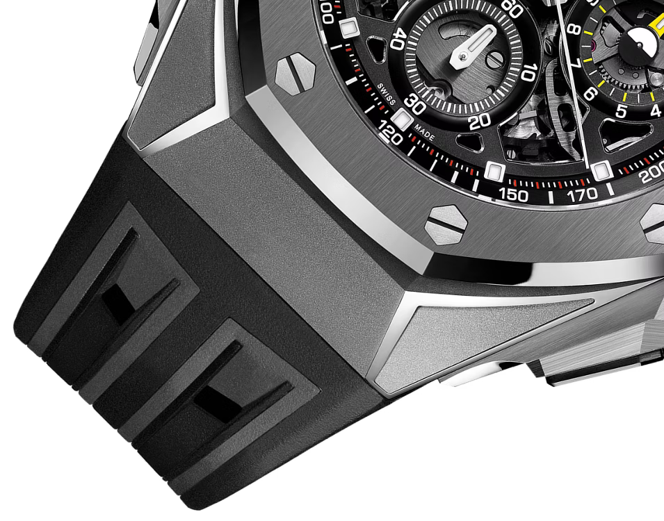 Audemars Piguet Royal Oak Concept Chronograph GMT Automatic Black Dial Titanium Men’s Watch 26650TI.OO.D013CA.01