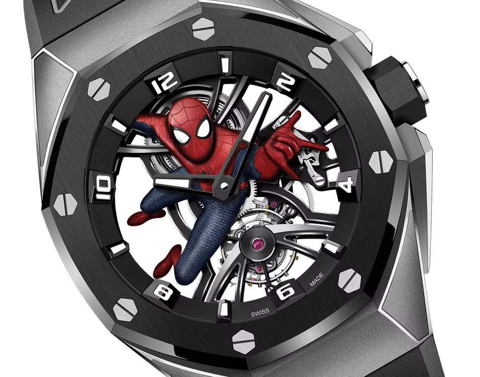 Audemars Piguet Royal Oak Concept Tourbillon Hand Wind Transparent Dial Titanium Men’s Watch 26631IO.OO.D002CA.01