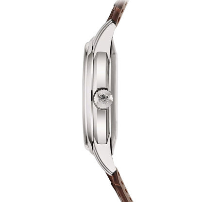 Patek Philippe Grand Complications 40mm Rose-Gilt Dial 18kt White Gold & Chocolate Brown Leather Watch 5320G-011