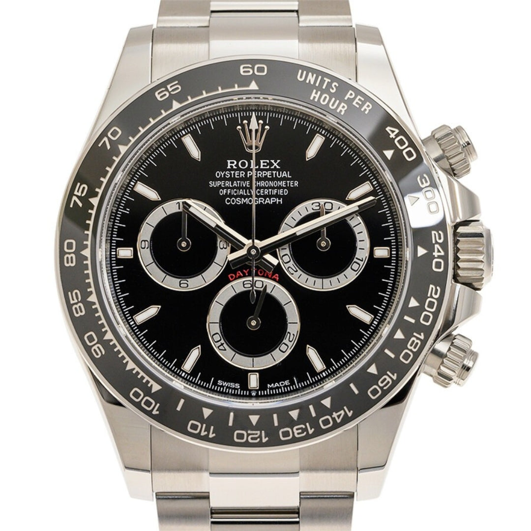 Rolex Cosmograph Daytona 126500LN-0002 – 40mm Automatic Chronograph Men’s Watch, Black Dial, Oyster Bracelet