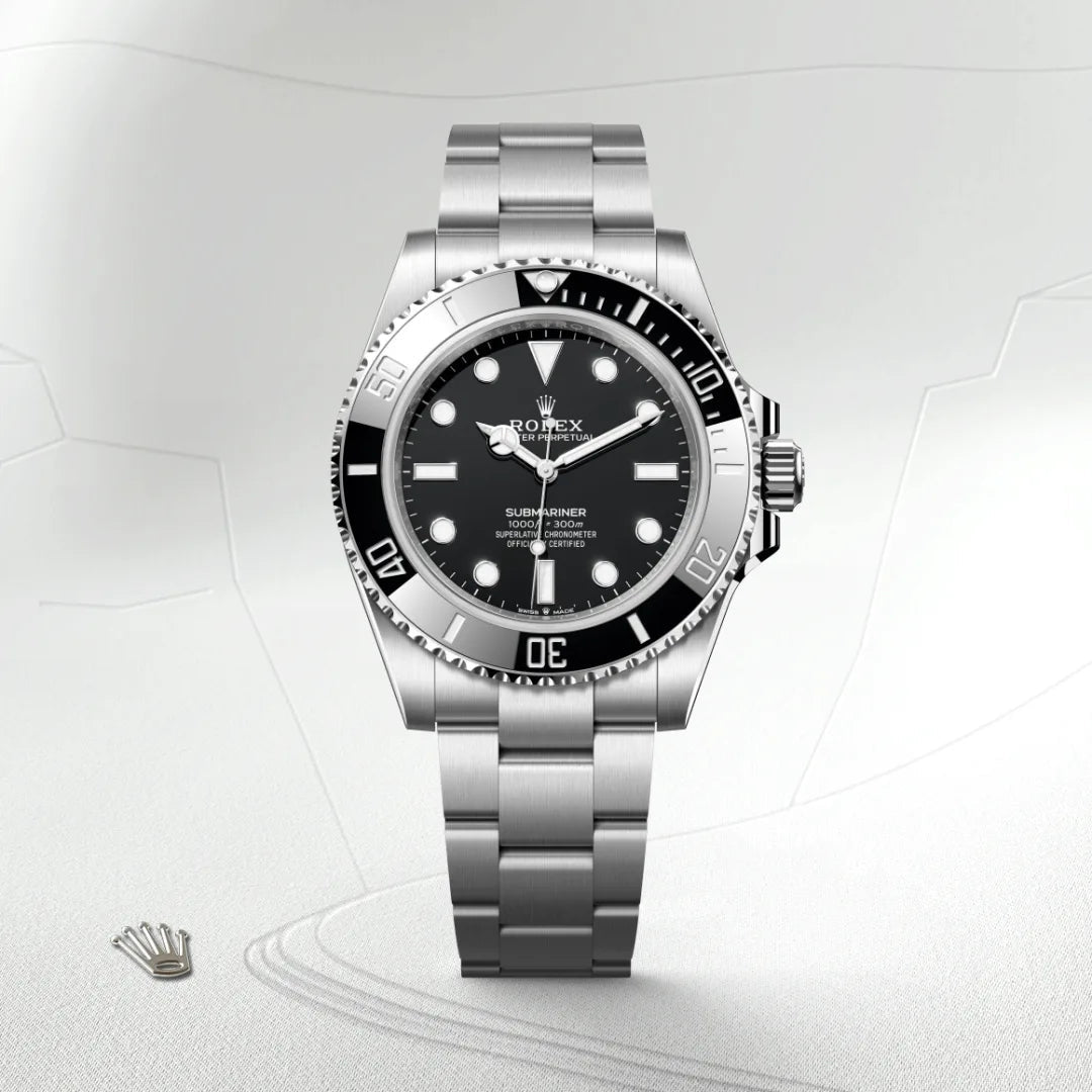 Rolex Submariner 124060 Men's 41mm Stainless Steel Automatic Dive Watch – Black Dial & Ceramic Bezel