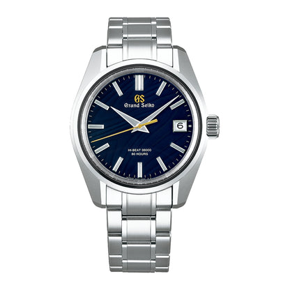 Grand Seiko Heritage 40mm Blue Dial Stainless Steel Automatic Watch with Silver Bracelet SLGH009