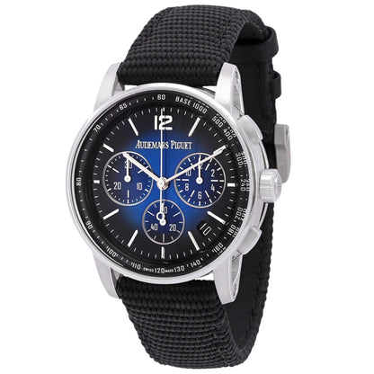 Audemars Piguet Code 11.59 Chronograph Automatic Blue Dial 41mm 18kt White Gold Men's Watch 26393BC.OO.A002KB.01