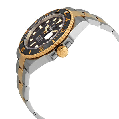 Rolex Submariner M126613LN-0002 – Men's 41mm Two-Tone Stainless Steel & 18kt Yellow Gold Dive Watch with Black Dial, Cerachrom Bezel & 300M Water Resistance