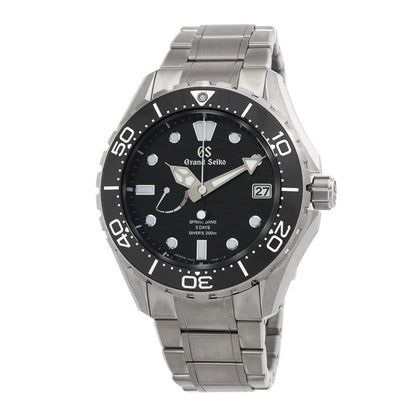Grand Seiko Evolution 9 SLGA015G 43mm Titanium Automatic Diver's Watch with Ceramic Bezel