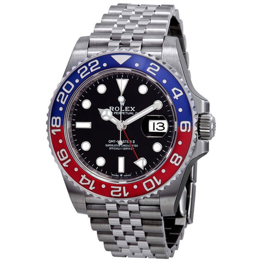 Rolex GMT-Master II Pepsi M126710BLRO-0001 – 40mm Automatic Men's Watch, Jubilee Bracelet