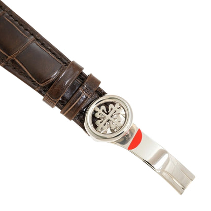 Patek Philippe Grand Complications Perpetual Calendar Salmon Dial 41mm Platinum Men's Watch 5236P-010