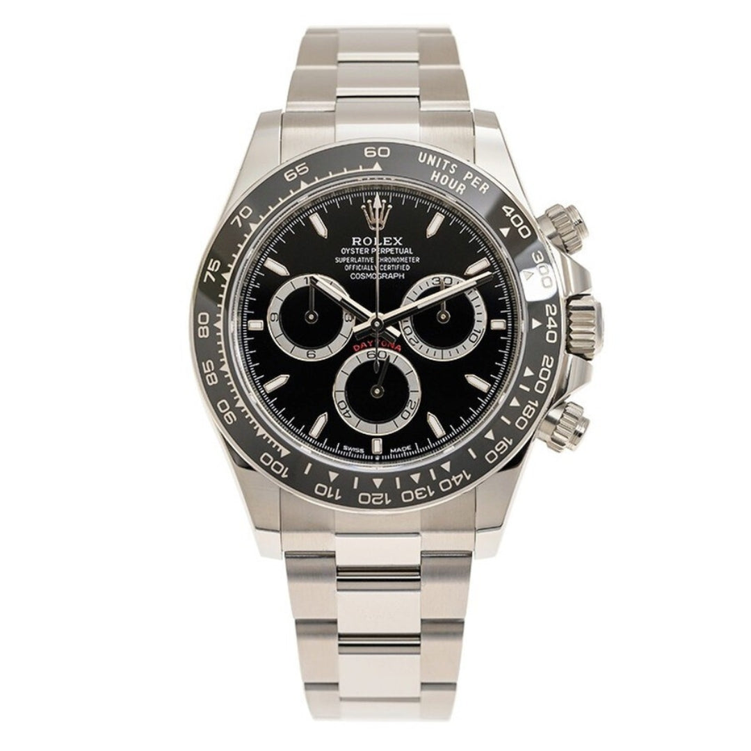 Rolex Cosmograph Daytona 126500LN-0002 – 40mm Automatic Chronograph Men’s Watch, Black Dial, Oyster Bracelet