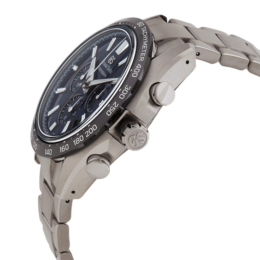Grand Seiko Evolution 9 SLGC001 43mm Titanium Automatic Chronograph Men's Watch