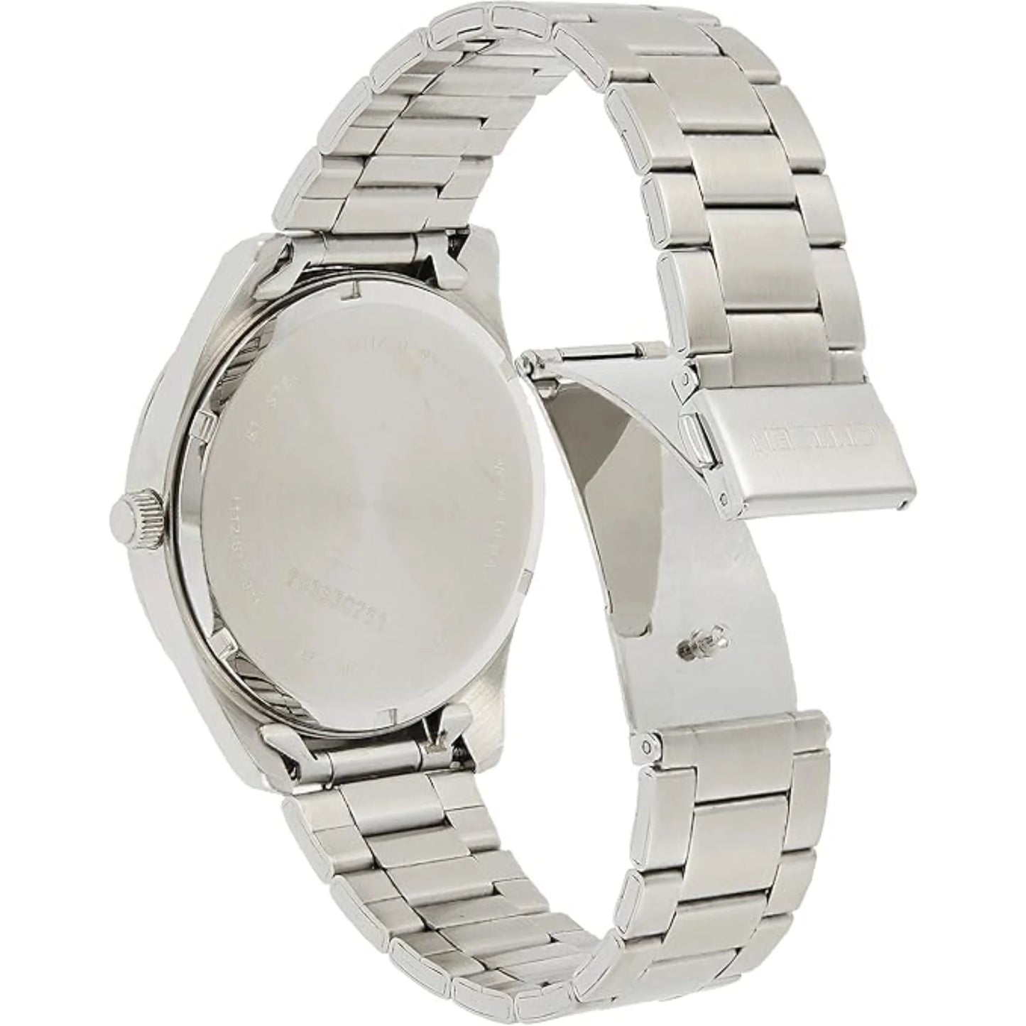 Citizen Quartz Silver Dial Men’s Watch BI1030-53A – 42mm Stainless Steel Case & Bracelet, Date Display, Luminous Hands, 30M Water Resistance