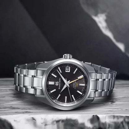 Grand Seiko Heritage SBGJ265G Hi-Beat GMT Black Dial Stainless Steel Men’s Watch