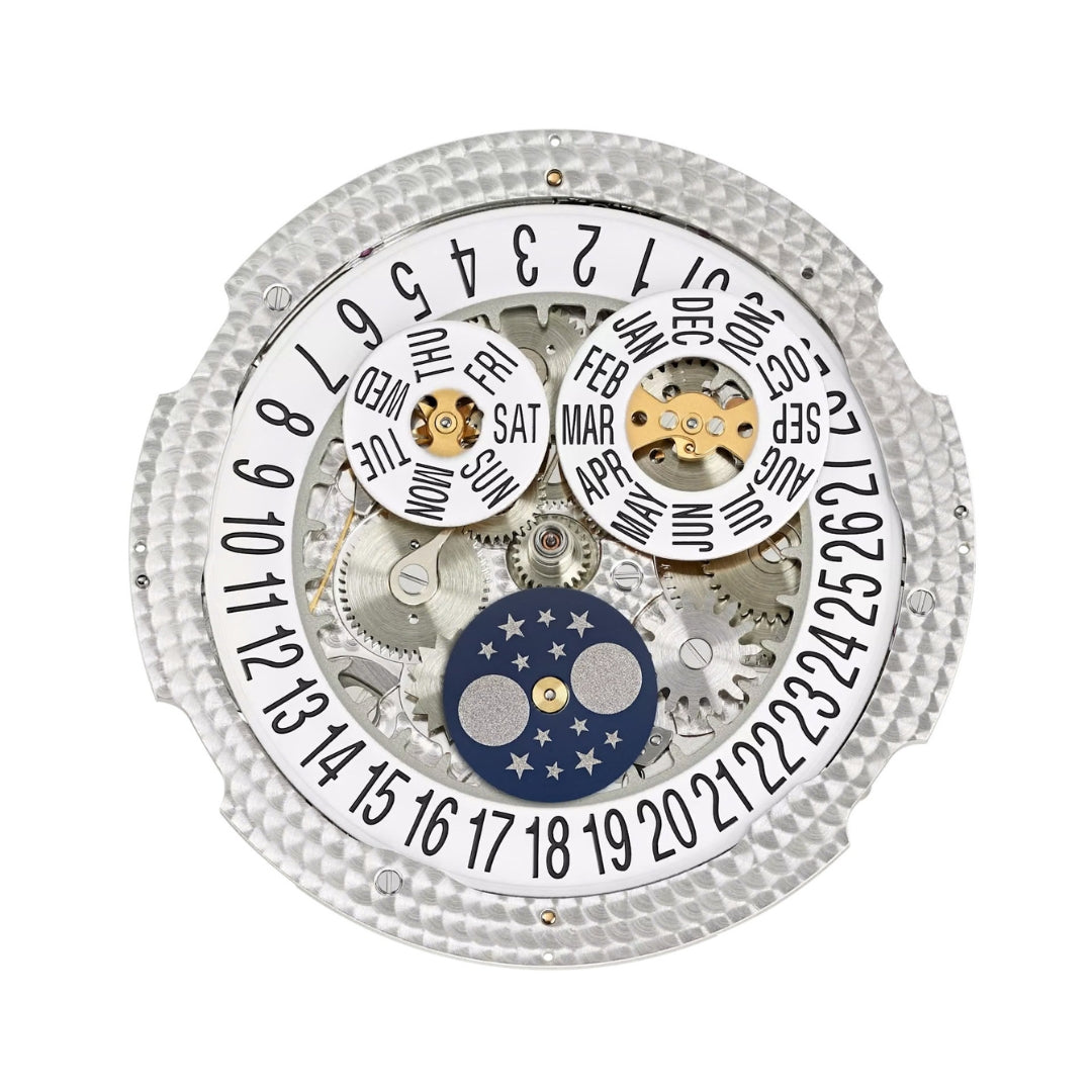 Patek Philippe Annual Calendar 38.5mm Silvery Opaline Dial Rose Gold Watch 5396R-011