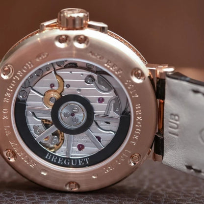 Breguet Marine 5517TI/G2/5ZU Men’s 40mm Titanium Automatic Watch – Grey Guilloché Dial, Rubber Strap, Calibre 777A