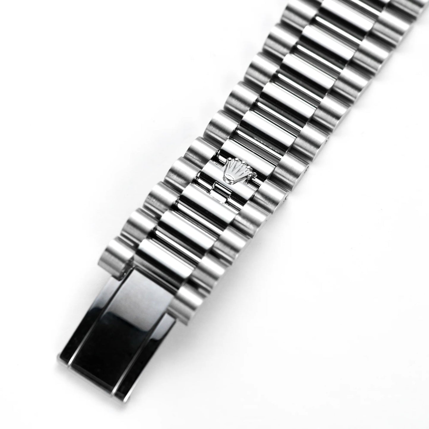 Rolex Day-Date 40 Ice Blue Dial Diamond Bezel Platinum President Watch 228396TBR