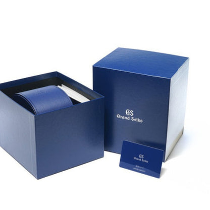 Grand Seiko Evolution 9 SLGA019G Lake Suwa Blue Dial Titanium Men’s Spring Drive Watch