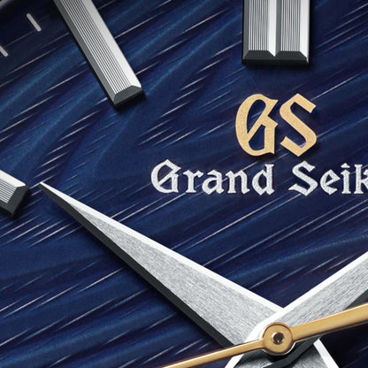 Grand Seiko Heritage 40mm Blue Dial Stainless Steel Automatic Watch with Silver Bracelet SLGH009