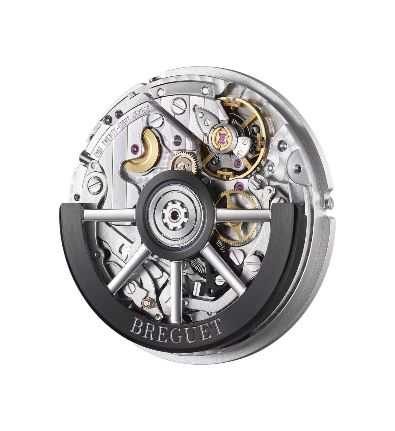 Breguet Marine Chronograph 5527BRG35WV Men’s 42mm Rose Gold Automatic Flyback Watch – Grey Dial, Rubber Strap