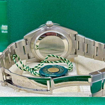 Rolex Sky-Dweller 42mm Black Dial White Gold Fluted Bezel Watch 326934BKSO