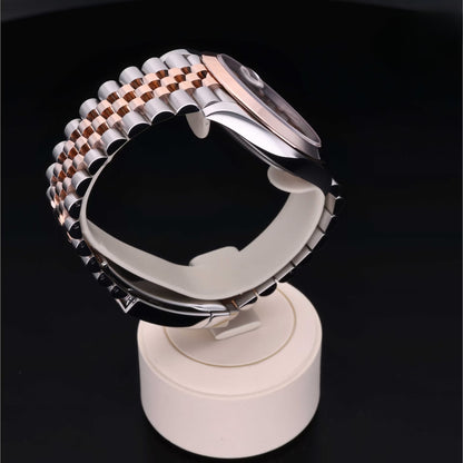 Rolex Datejust 41mm Chocolate Dial Jubilee Bracelet Two-Tone Watch 126301-0002