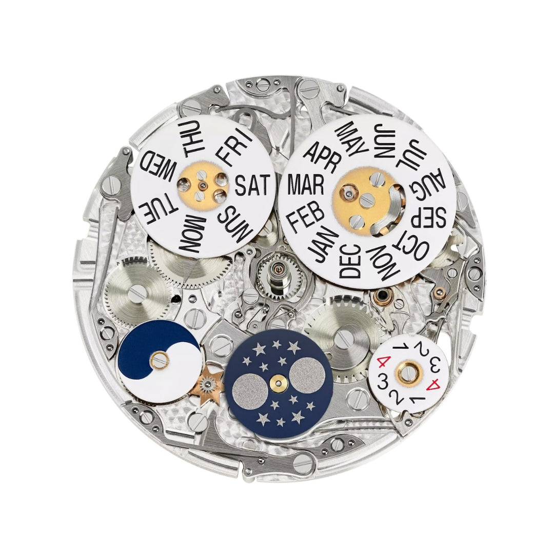 Patek Philippe Grand Complications 40mm Rose-Gilt Dial 18kt White Gold & Chocolate Brown Leather Watch 5320G-011