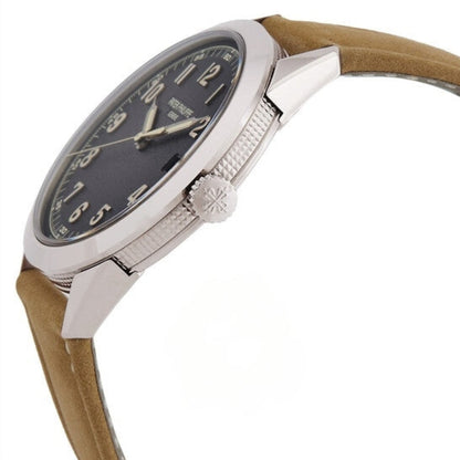 Patek Philippe Calatrava Textured Charcoal Gray Dial 18kt White Gold Men’s Watch 5226G-001 | Luxero