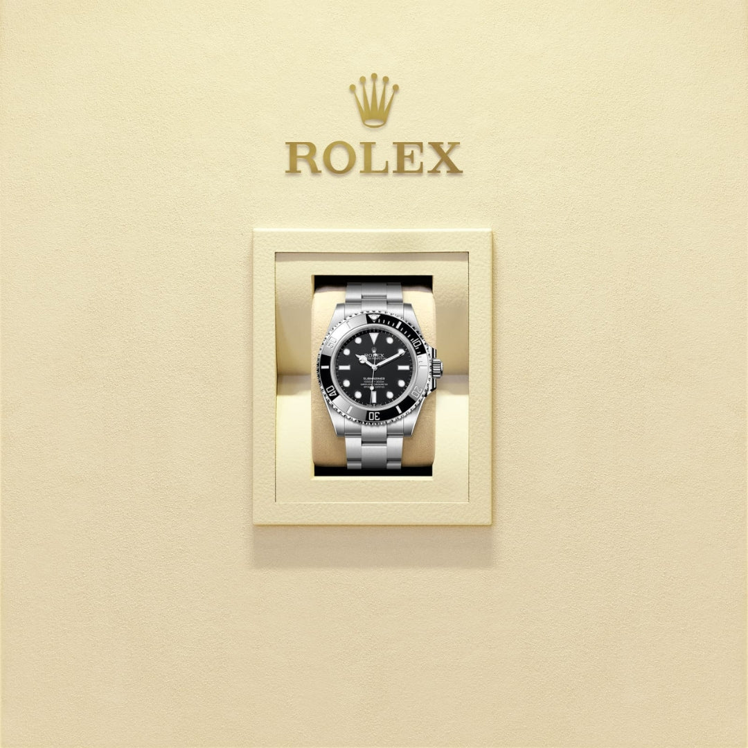 Rolex Submariner 124060 Men's 41mm Stainless Steel Automatic Dive Watch – Black Dial & Ceramic Bezel