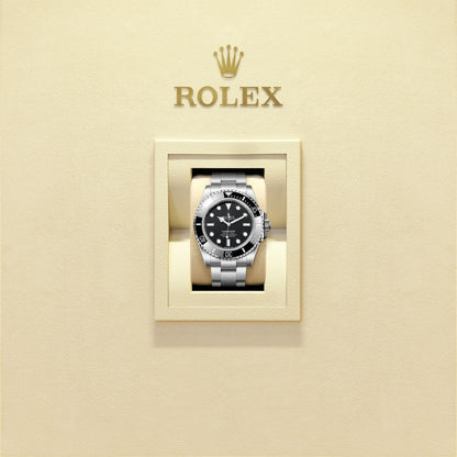 Rolex Submariner 124060 Men's 41mm Stainless Steel Automatic Dive Watch – Black Dial & Ceramic Bezel