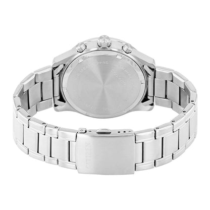 Citizen Chronograph Blue Dial Stainless Steel Men’s Watch AN8190-51L – 42mm, Caliber 0520 Quartz, Tachymeter, 3-Subdial Chronograph, 100M Water Resistance