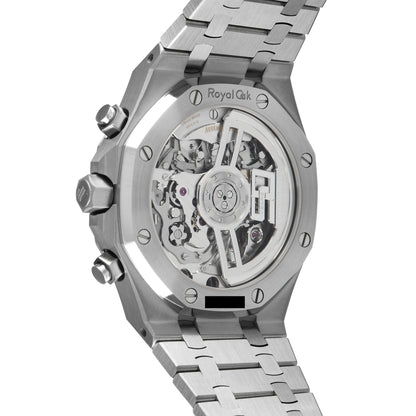 Audemars Piguet Royal Oak "50th Anniversary" Chronograph Automatic Blue Dial 41mm Stainless Steel Men's Watch 26240ST.OO.1320ST.01