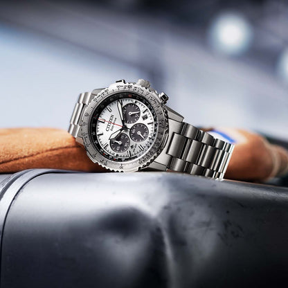 Citizen Promaster Navihawk CA4660-61A – Men's Eco-Drive Chronograph Stainless Steel Watch with Sapphire Crystal & 200M Water Resistance