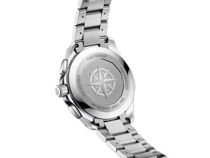 Tag Heuer Aquaracer CBP1113.BA0627 Men’s Chronograph 40mm Blue Dial Quartz Watch – Stainless Steel Bracelet, 200M Water Resistant