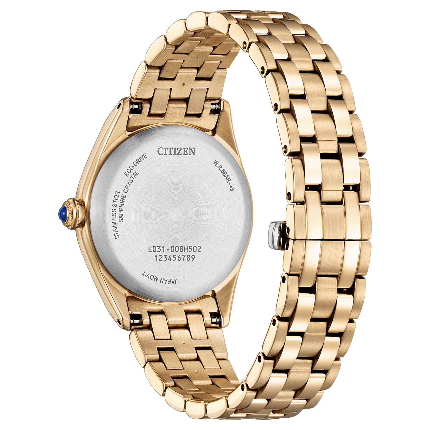 Citizen L EM1143-81X Women's Eco-Drive Watch – Elegant Rose Gold-Tone with Light Green Dial
