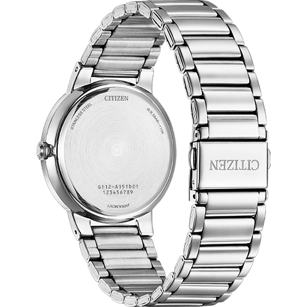 Citizen Quartz Green Dial Men’s Watch BI5120-51X – 40mm Stainless Steel Case & Bracelet, Date Display at 6 o’clock, 50M Water Resistance, Sport Style | Luxero Exclusive