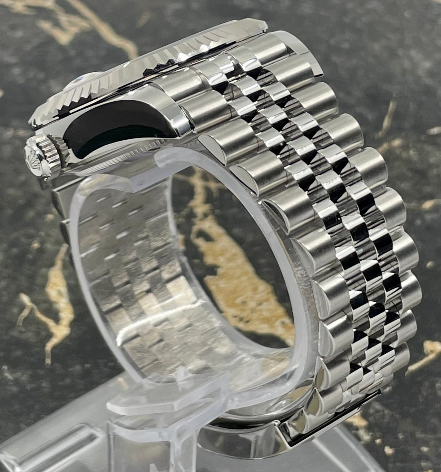 Rolex Sky-Dweller Blue Dial Stainless Steel & 18K White Gold Jubilee Men's Watch 336934-0006