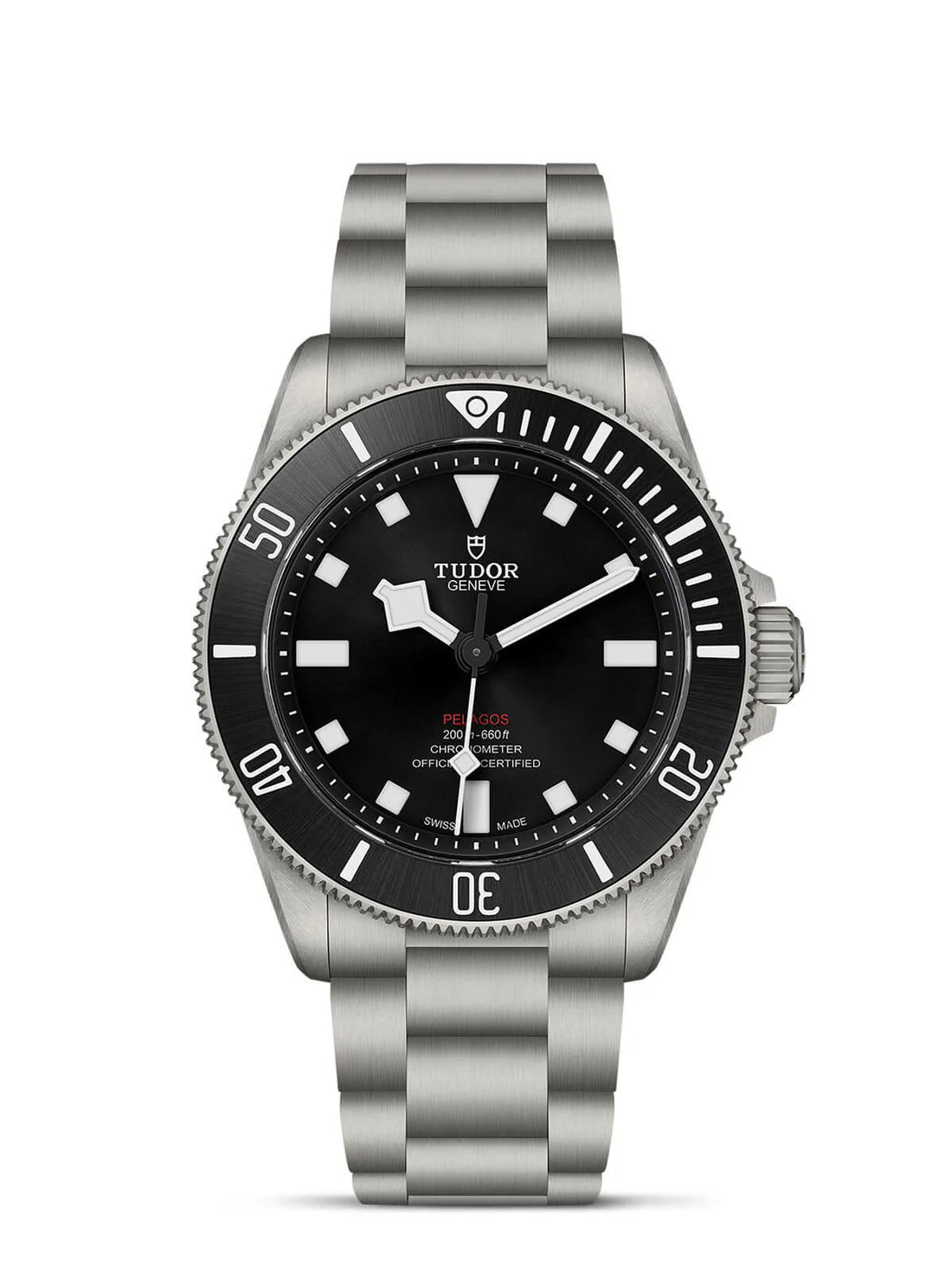Tudor Pelagos 39 Black Dial Automatic Men’s Dive Watch 25407N-0001 Front View