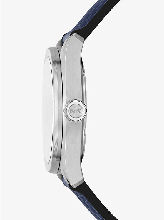 Michael Kors Accelerator 2.0 Quartz Blue Dial Men's Watch MK9174 – Luxero Exclusive