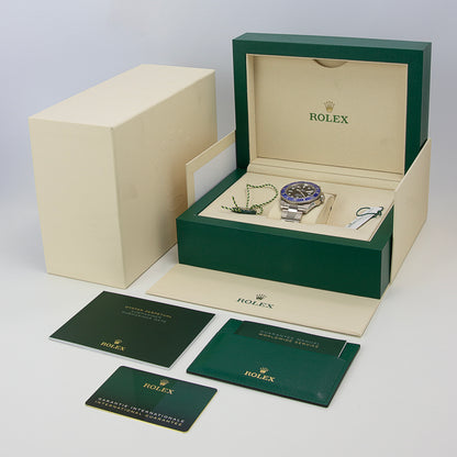 Rolex Submariner Date 41mm 18kt White Gold “Smurf” Blue Bezel Black Dial Men’s Automatic Watch 126619LB